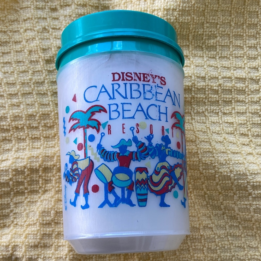 Disney’s Caribbean Beach Resort Travel Mug Vintage
